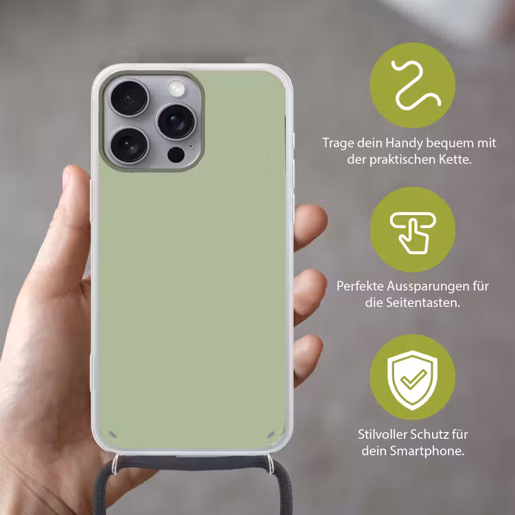 Spring - Sprint - Groen Hoesje iPhone 16 Pro Max met koord klein 804 -sfeer2_DE