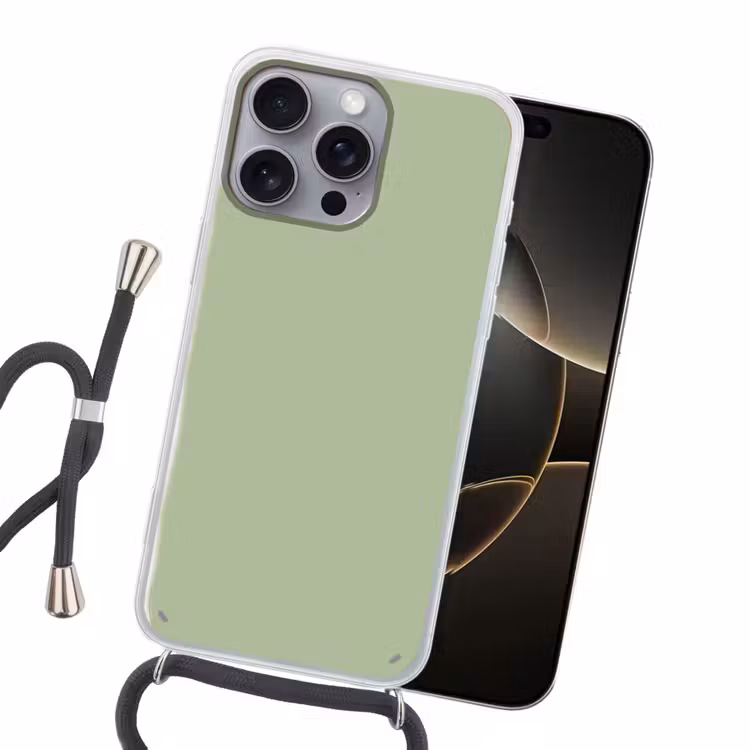 Spring - Sprint - Groen Hoesje iPhone 16 Pro Max met koord klein 804 -sfeer1