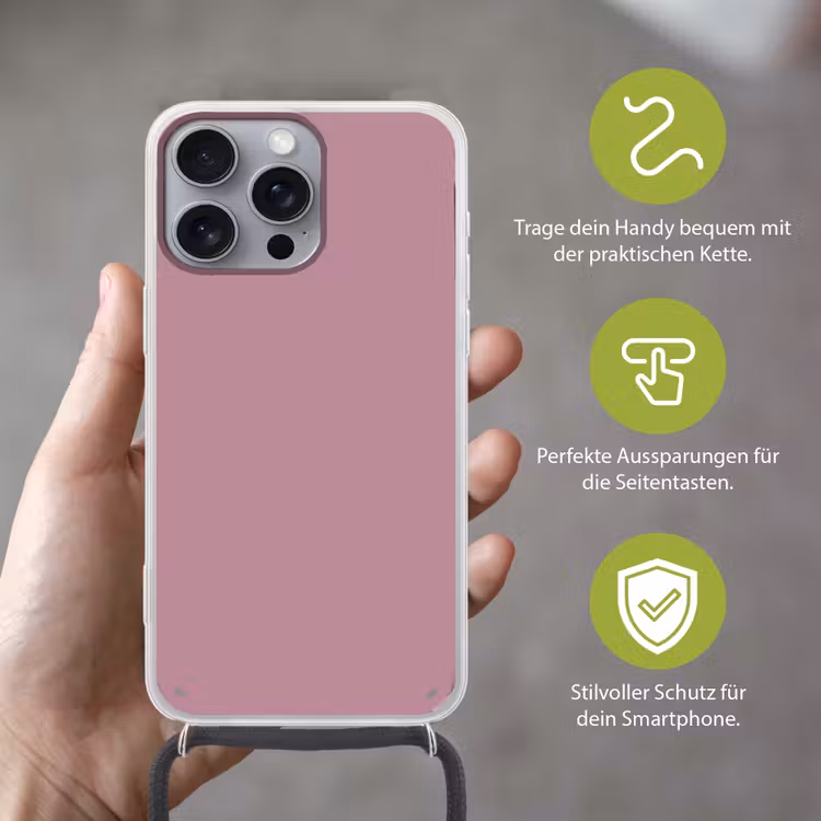 Dusty - Mauve - Paars Hoesje iPhone 16 Pro Max met koord klein 804 -sfeer2_DE