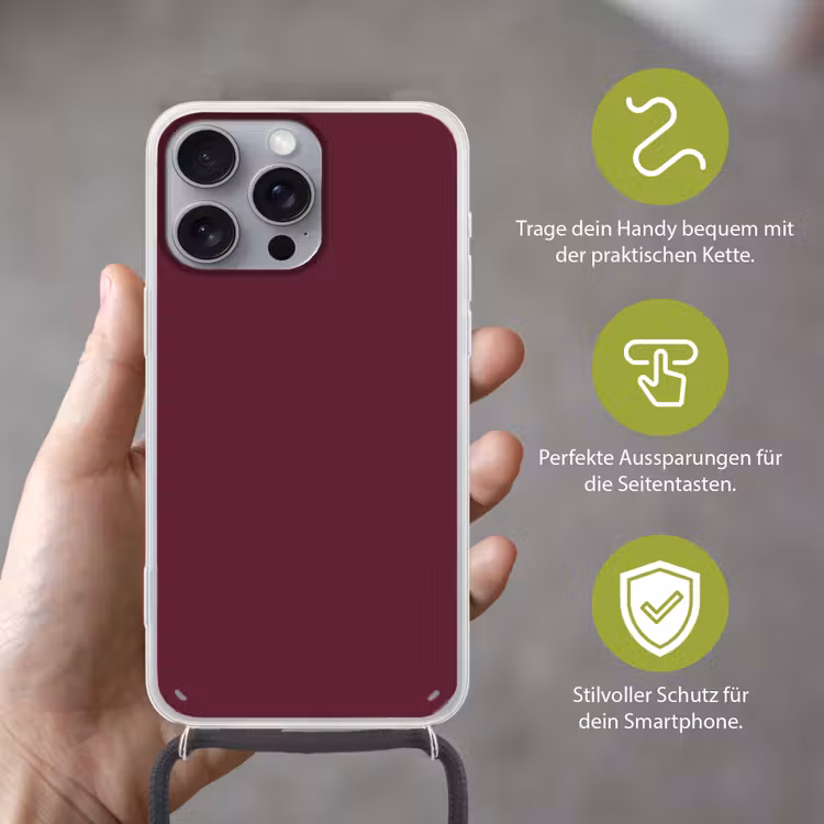 Deep - Plum - Paars Hoesje iPhone 16 Pro Max met koord klein 804 -sfeer2_DE
