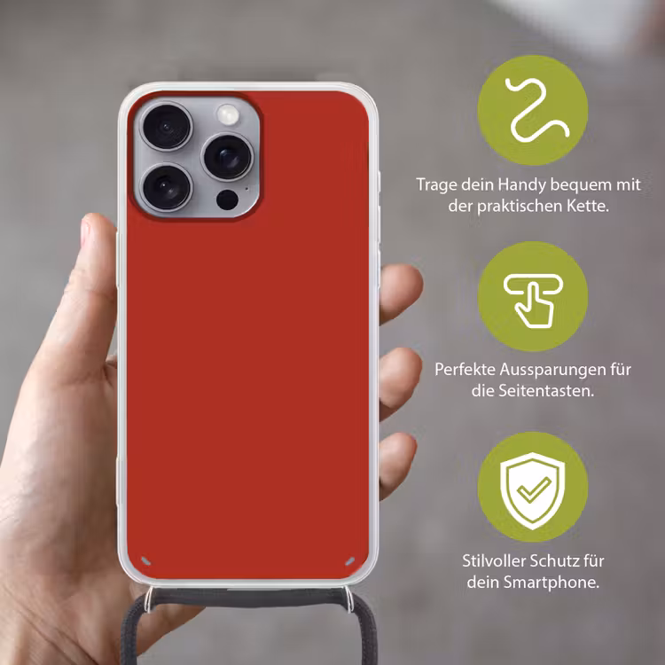 Deep - Crimson - Rood Hoesje iPhone 16 Pro Max met koord klein 804 -sfeer2_DE