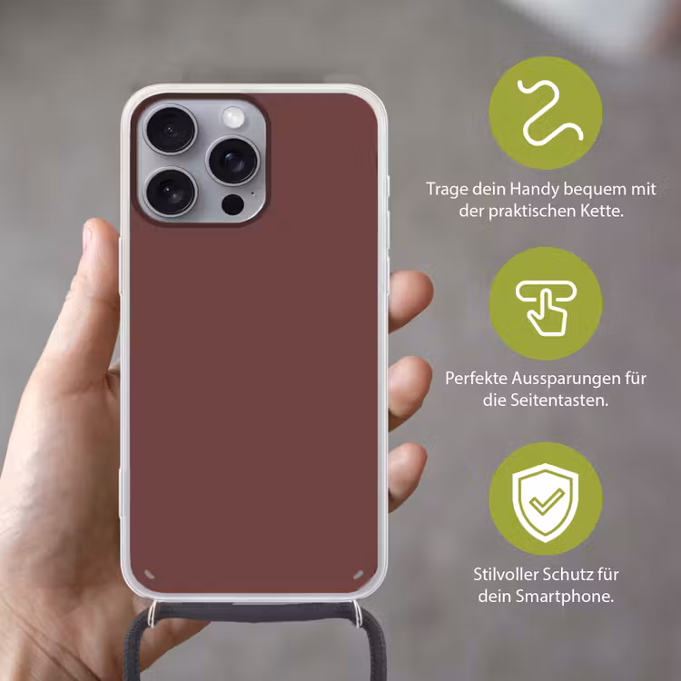 Velvet - Merlot - Rood Hoesje iPhone 16 Pro Max met koord klein 804 -sfeer2_DE