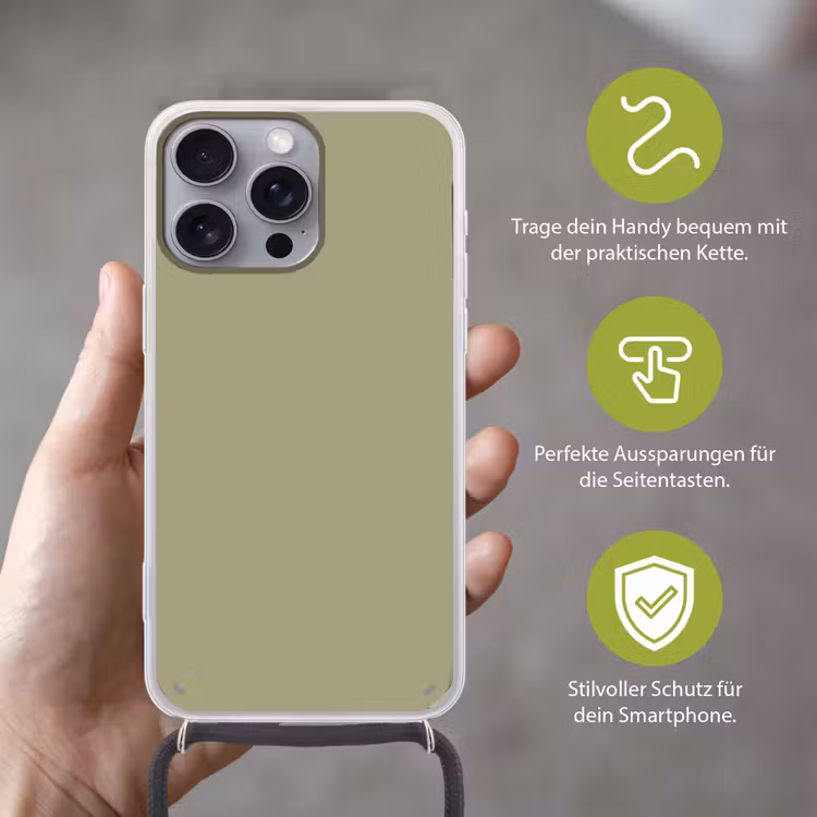 Vintage - Sage - Groen Hoesje iPhone 16 Pro Max met koord klein 804 -sfeer2_DE