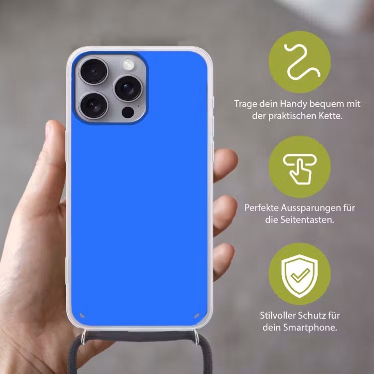 Vivid - Cobalt - Blauw Hoesje iPhone 16 Pro Max met koord klein 804 -sfeer2_DE