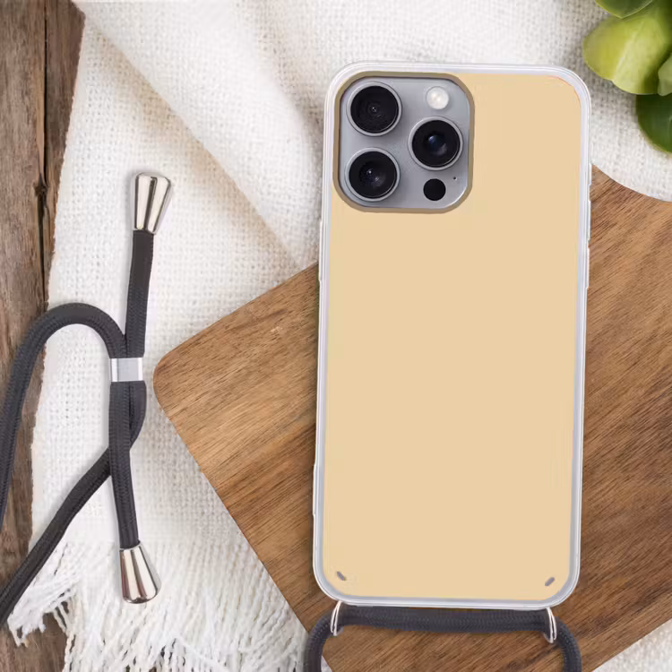 Desert - Sand - Nude Hoesje iPhone 16 Pro Max met koord klein 804 -sfeer4
