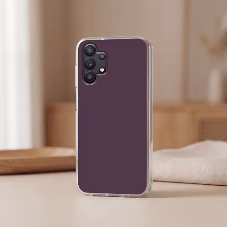 Midnight - Plum - Paars Telefoonhoesje Samsung Galaxy A32 5G klein 346 -sfeer2