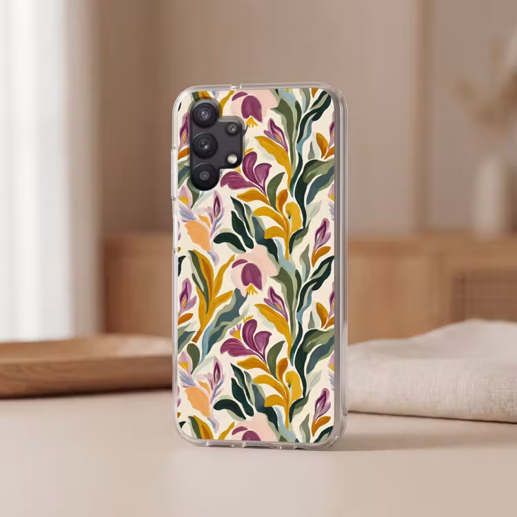 Modern - Abstract - Kleurrijk Telefoonhoesje Samsung Galaxy A32 5G klein 346 -sfeer2