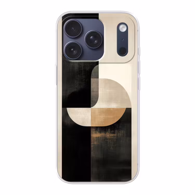 Modern - Vierkant - Vormen Telefoonhoesje iPhone 17 Pro klein -3d