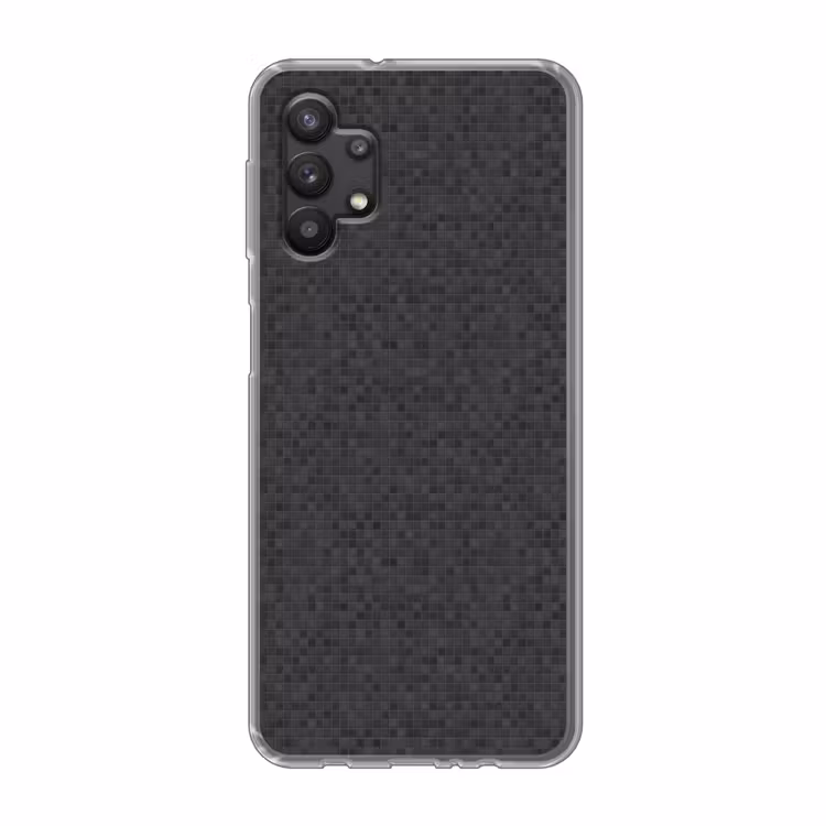 Mozaïek - Patroon - Zwart Telefoonhoesje Samsung Galaxy A32 5G klein 346 -3d