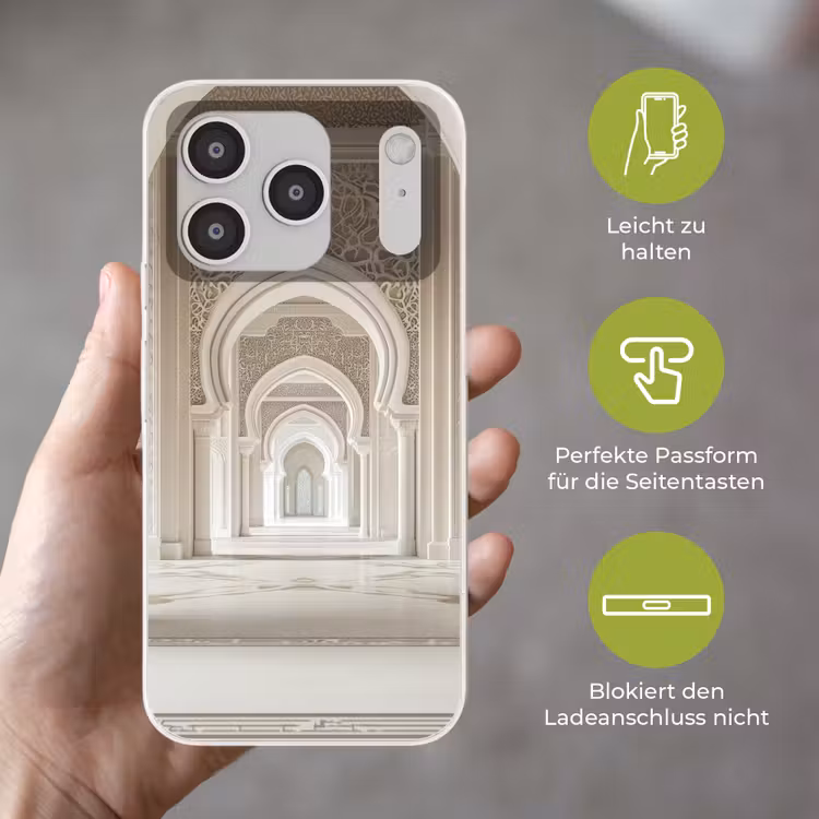 Moskee - Architectuur - Ramadan - Islamitische Telefoonhoesje iPhone 17 Pro klein -sfeer3_DE