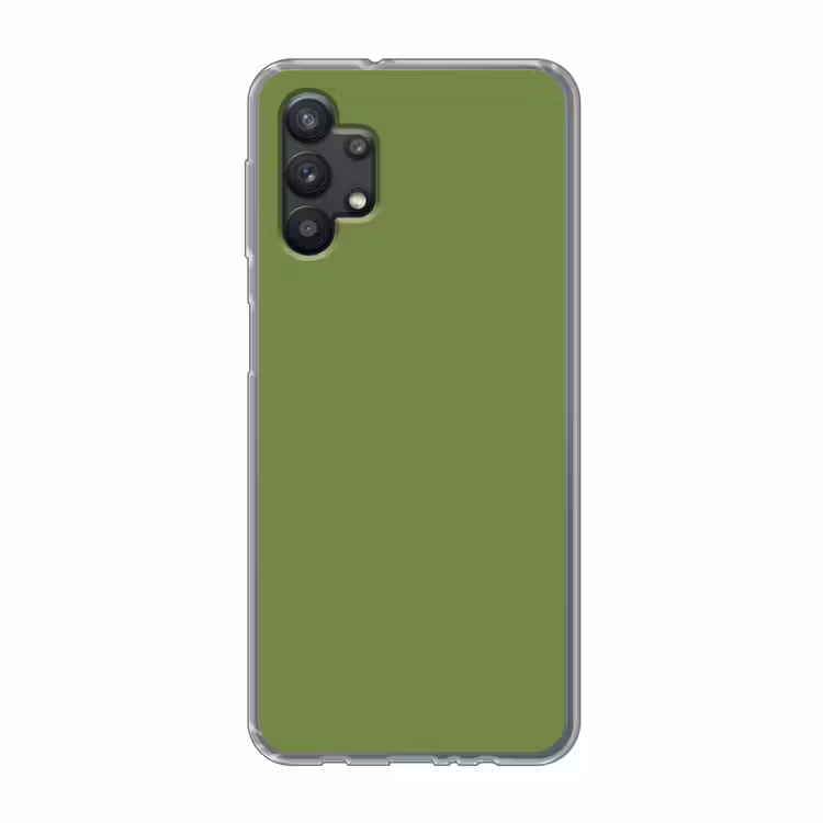 Moss - Green - Groen Telefoonhoesje Samsung Galaxy A32 5G klein 346 -3d