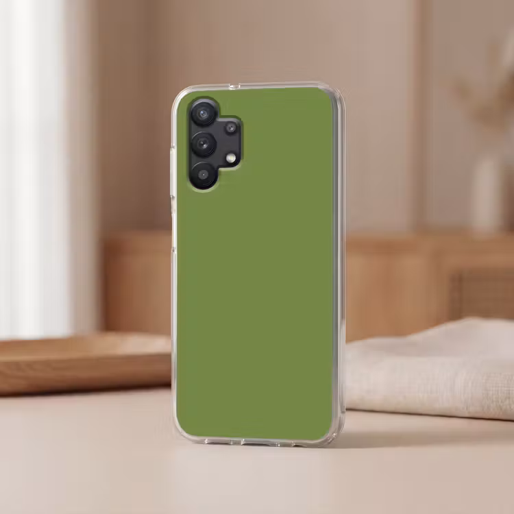 Moss - Green - Groen Telefoonhoesje Samsung Galaxy A32 5G klein 346 -sfeer2