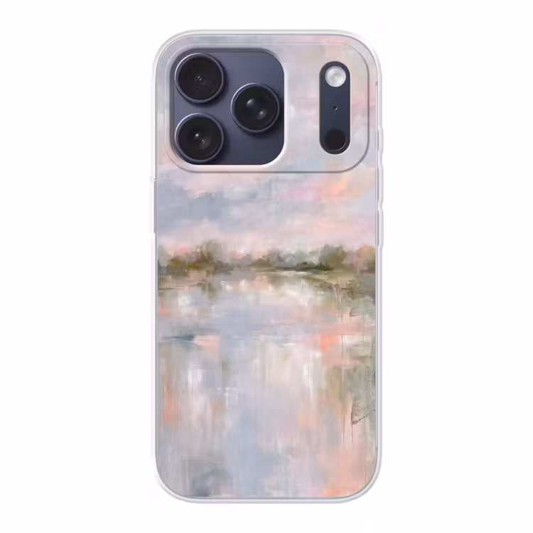 Natuur - Landschap - Abstract - Water - Groen Telefoonhoesje iPhone 17 Pro klein -3d