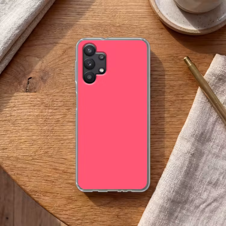 Neon - Flamingo - Roze Telefoonhoesje Samsung Galaxy A32 5G klein 346 -sfeer1