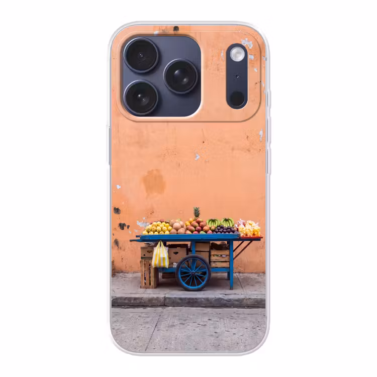 Handyhülle - Obst – Kar – Straße - Fruit - Kar - Straat Telefoonhoesje iPhone 17 Pro klein