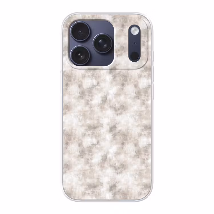 Organisch - Patroon - Gemêleerd Telefoonhoesje iPhone 17 Pro klein 878 -3d