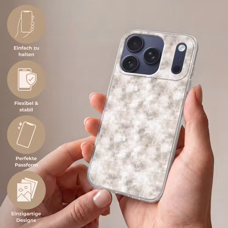 Organisch - Patroon - Gemêleerd Telefoonhoesje iPhone 17 Pro klein 878 -sfeer3_DE