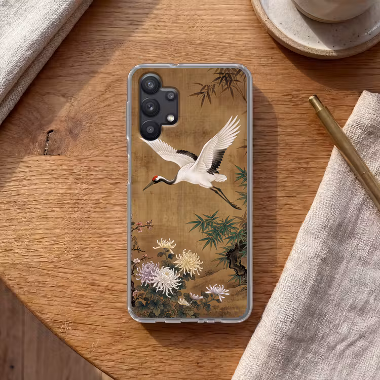 Oosters - Elegant - Kleurrijk Telefoonhoesje Samsung Galaxy A32 5G klein -sfeer1