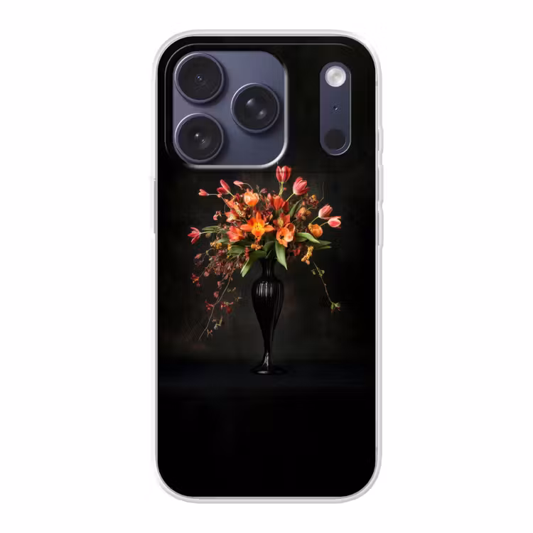 Sierlijk - Boeket - Vaas Telefoonhoesje iPhone 17 Pro klein -3d