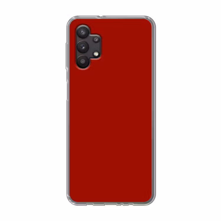 Oxblood - Maroon - Rood Telefoonhoesje Samsung Galaxy A32 5G klein 346 -3d