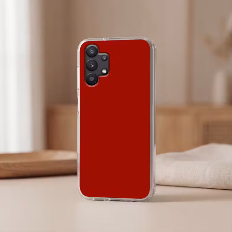 Oxblood - Maroon - Rood Telefoonhoesje Samsung Galaxy A32 5G klein 346 -sfeer2