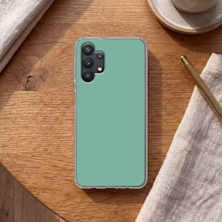 Ocean - Jade - Groen Telefoonhoesje Samsung Galaxy A32 5G klein 346 -sfeer1