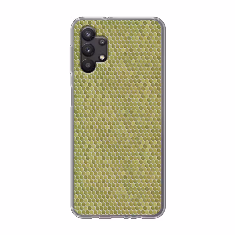 Penny - Mozaïek - Olijfgroen Telefoonhoesje Samsung Galaxy A32 5G klein 346 -3d