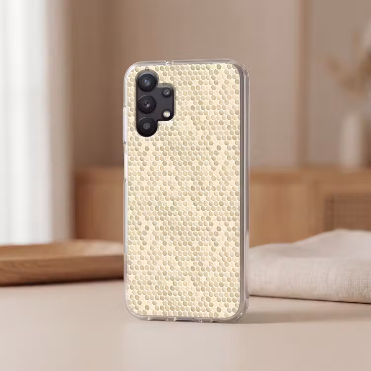 Penny - Mozaïek - Zand Telefoonhoesje Samsung Galaxy A32 5G klein 346 -sfeer2