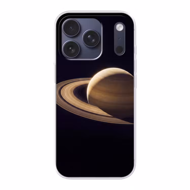 Handyhülle - Planet – Ringe – Weltraum - Planeet - Ringen - Ruimte Telefoonhoesje iPhone 17 Pro klein