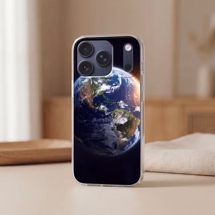 Handyhülle - Planet – Weltraum – Kosmos - Planeet - Ruimte - Kosmos Telefoonhoesje iPhone 17 Pro klein
