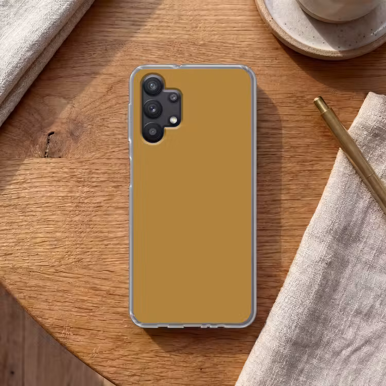 Rhythmic - Ochre - Geel Telefoonhoesje Samsung Galaxy A32 5G klein 346 -sfeer1