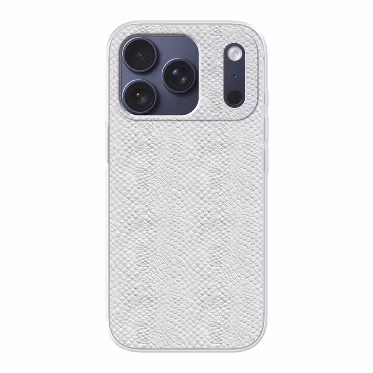 Slang - Patroon - Wit Telefoonhoesje iPhone 17 Pro klein 878 -3d