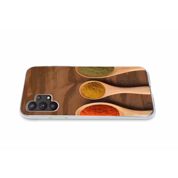 Pollepel - Kruiden - Eten - Specerijen - Tafel Telefoonhoesje Samsung Galaxy A32 5G klein -liggendA32_5G