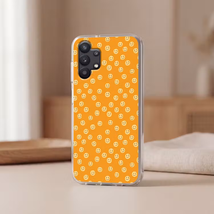 Smileys - Retro - Heel Telefoonhoesje Samsung Galaxy A32 5G klein 346 -sfeer2
