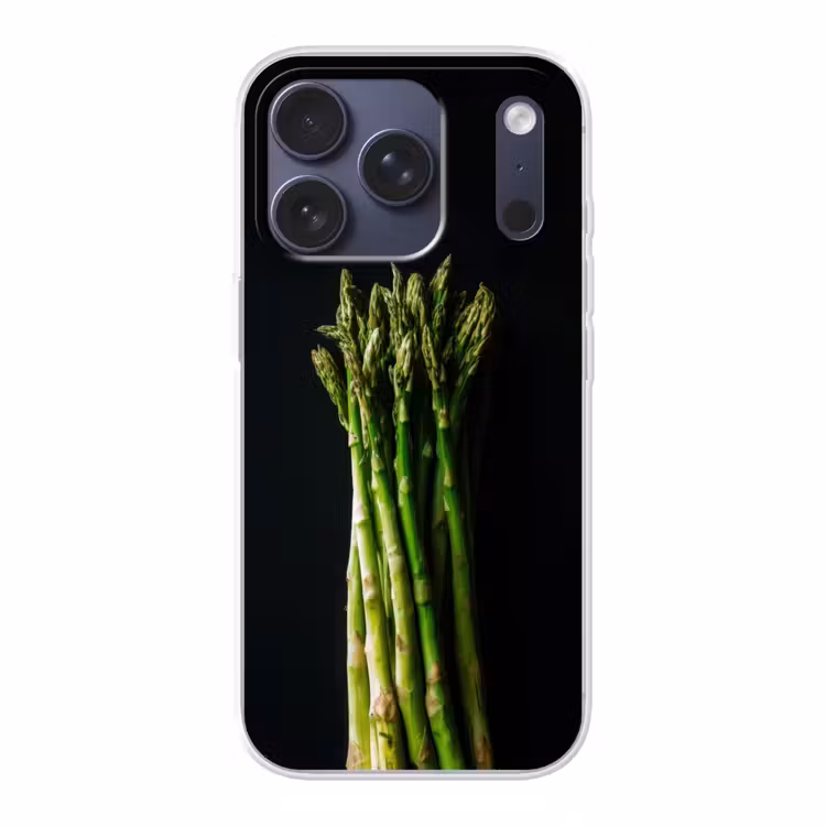 Asperges - Felgroen Telefoonhoesje iPhone 17 Pro klein -3d