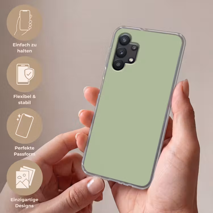 Spring - Sprint - Groen Telefoonhoesje Samsung Galaxy A32 5G klein 346 -sfeer3_DE