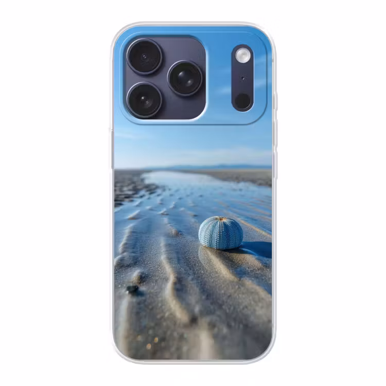 Strand - Schild - Water - Blauw Telefoonhoesje iPhone 17 Pro klein -3d