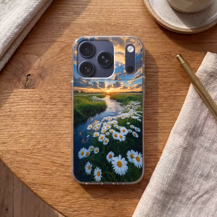 Beekje - Landschap - Margriet Telefoonhoesje iPhone 17 Pro klein -sfeer1