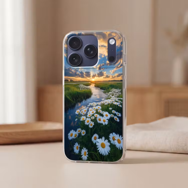 Beekje - Landschap - Margriet Telefoonhoesje iPhone 17 Pro klein -sfeer2