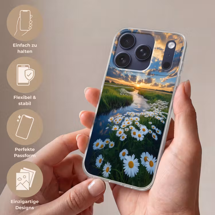Beekje - Landschap - Margriet Telefoonhoesje iPhone 17 Pro klein -sfeer3_DE