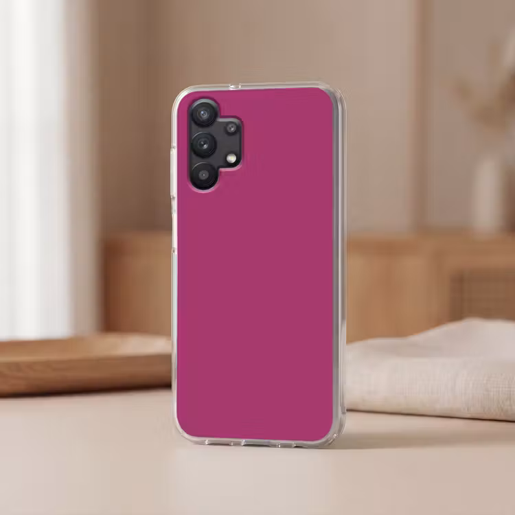 Deep - Magenta - Paars Telefoonhoesje Samsung Galaxy A32 5G klein 346 -sfeer2