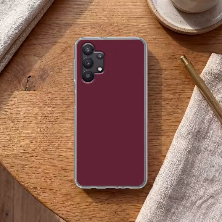 Deep - Plum - Paars Telefoonhoesje Samsung Galaxy A32 5G klein 346 -sfeer1