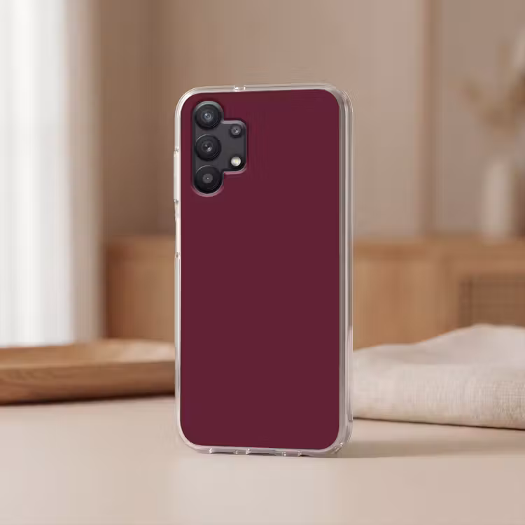 Deep - Plum - Paars Telefoonhoesje Samsung Galaxy A32 5G klein 346 -sfeer2