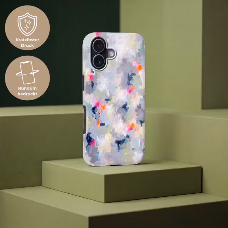 Abstract - Kleurrijk - Modern - Kunst Toughcase MagSafe Apple iPhone 17 klein -USP_PrintM_DE