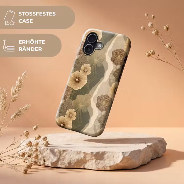 Abstract - Modern - Groen Toughcase MagSafe Apple iPhone 17 klein 1017 -USP_RandenV_DE