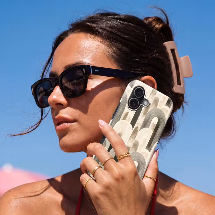 Abstract - Patroon - Bogen Toughcase MagSafe Apple iPhone 17 klein 1017 -Sfeer2V