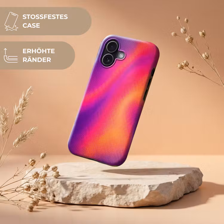 Abstract - Patroon - Kleurverloop Toughcase MagSafe Apple iPhone 17 klein -USP_RandenV_DE