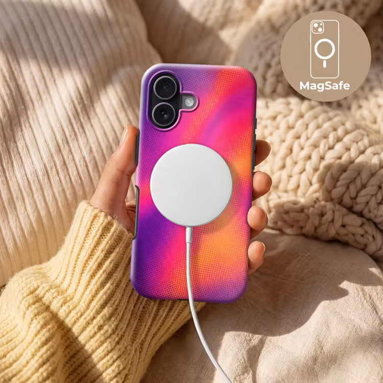 Abstract - Patroon - Kleurverloop Toughcase MagSafe Apple iPhone 17 klein -USP_MagsafeV