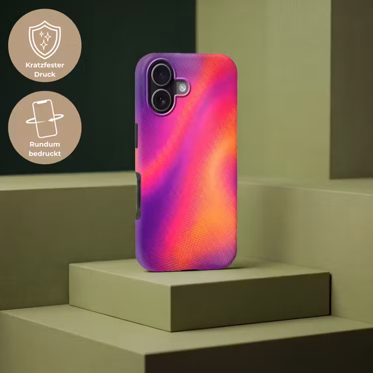 Abstract - Patroon - Kleurverloop Toughcase MagSafe Apple iPhone 17 klein -USP_PrintM_DE