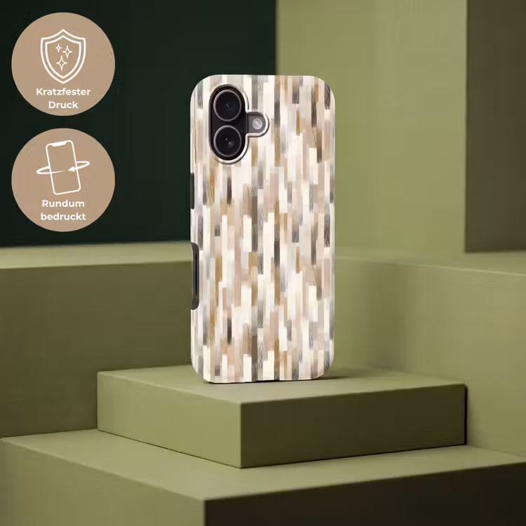 Abstract - Patroon - Kwaststreken Toughcase MagSafe Apple iPhone 17 klein 1017 -USP_PrintM_DE